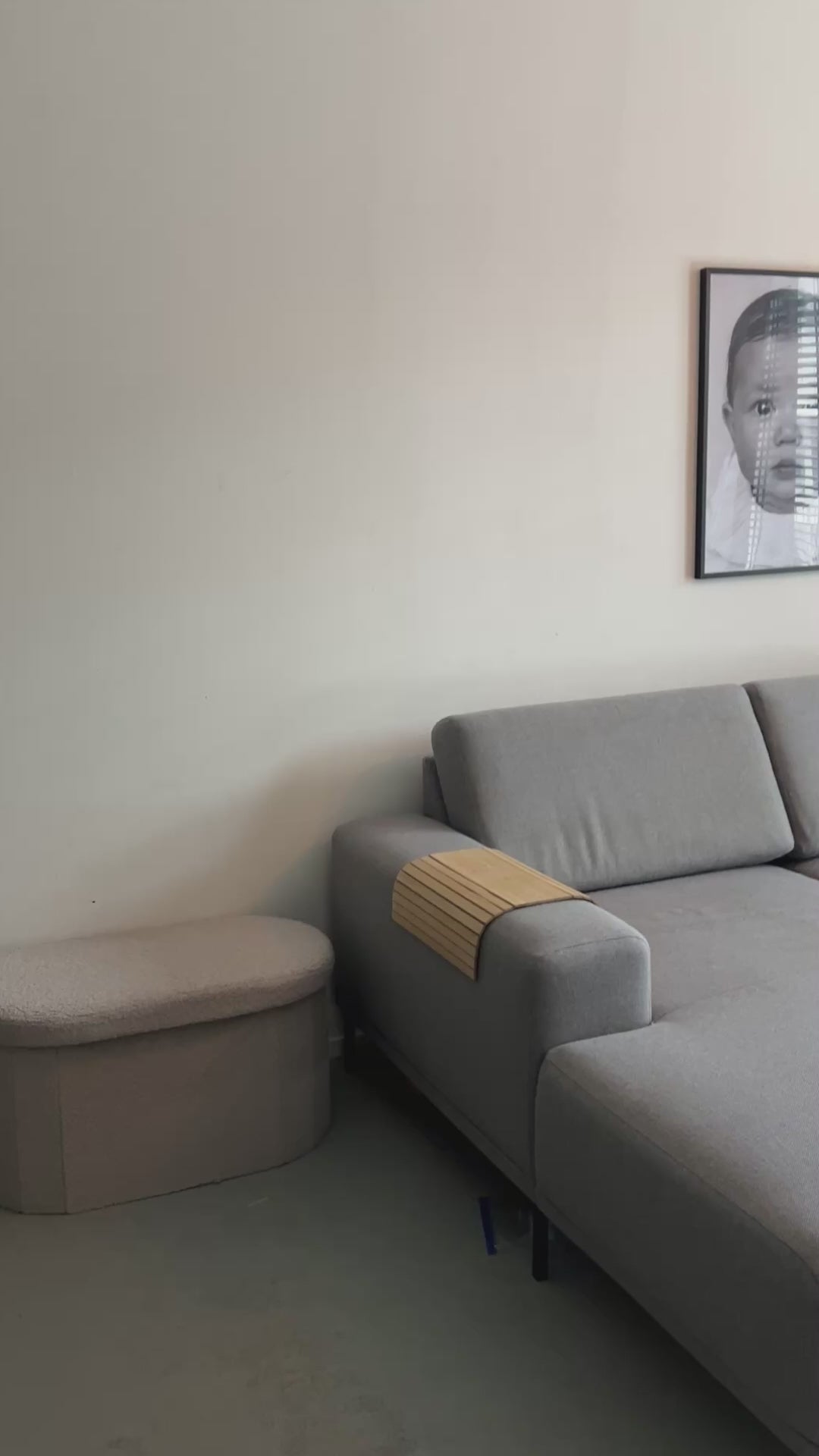 Before & after video van Luxblog op Instagram met Velida Flexlijsten